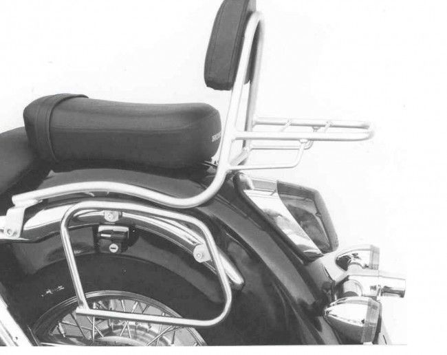 Hepco&Becker Sissybar with rack chrome for Honda VT750C2