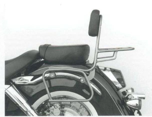 Hepco&Becker Sissybar with rack chrome for Honda VT1100C3