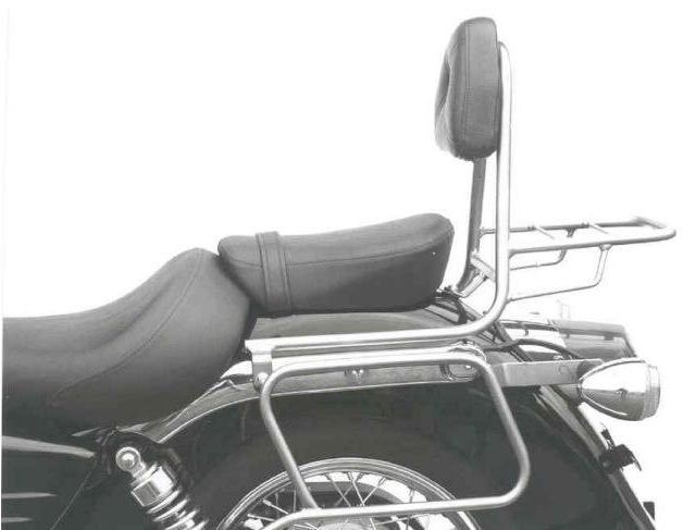 Hepco&Becker Sissybar with rack chrome for Honda VT125
