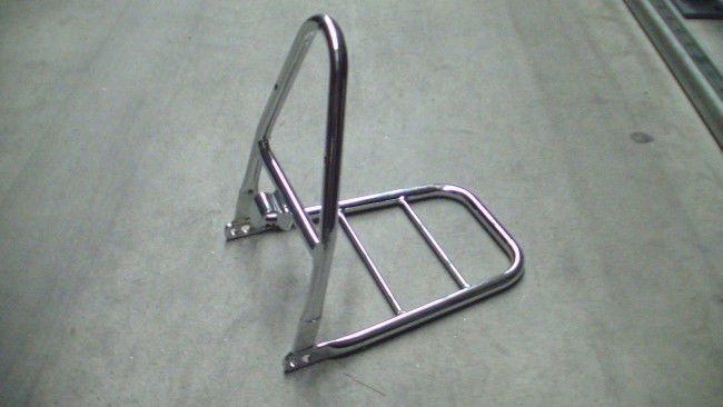 Hepco&Becker Sissybar with rack chrome for Kawasaki EN500 from 1990 to 1995