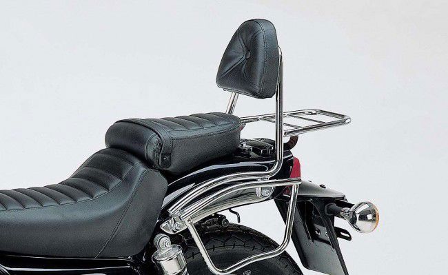 Hepco&Becker Sissybar with rack chrome for Kawasaki EL250/ EL252