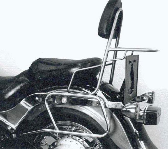 Hepco&Becker Sissybar with rack chrome for Kawasaki VN800 CLASSIC up to 1999
