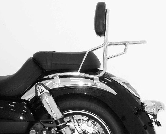 Hepco&Becker Sissybar with rack chrome for Kawasaki VN1700 CLASSIC from 2009