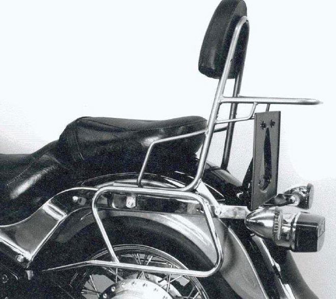 Hepco&Becker Sissybar with rack chrome for Kawasaki VN800 CLASSIC from 2000