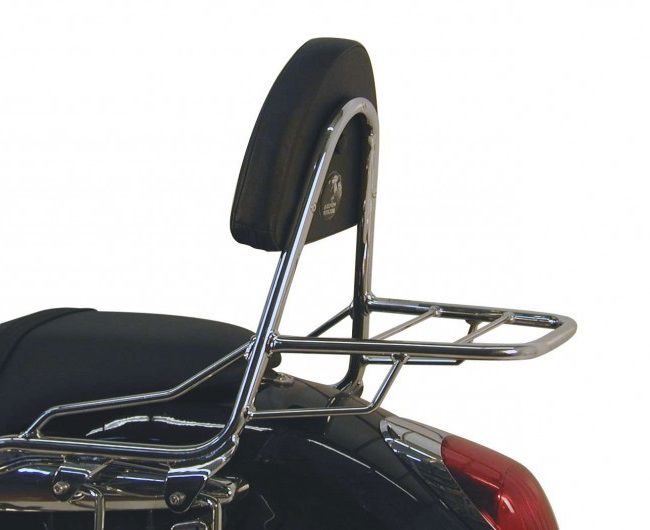 Hepco&Becker Sissybar with rack chrome for Kawasaki VN1500/ VN1600 MEAN STREAK
