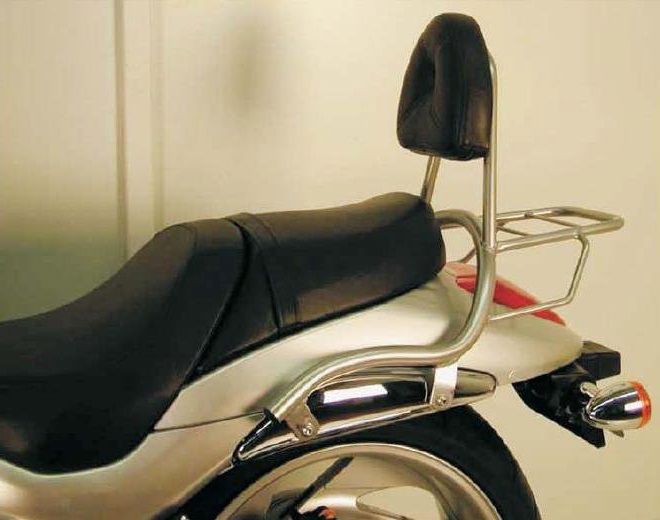 Hepco&Becker Sissybar with rack chrome for Suzuki M1800R Intruder from 2006
