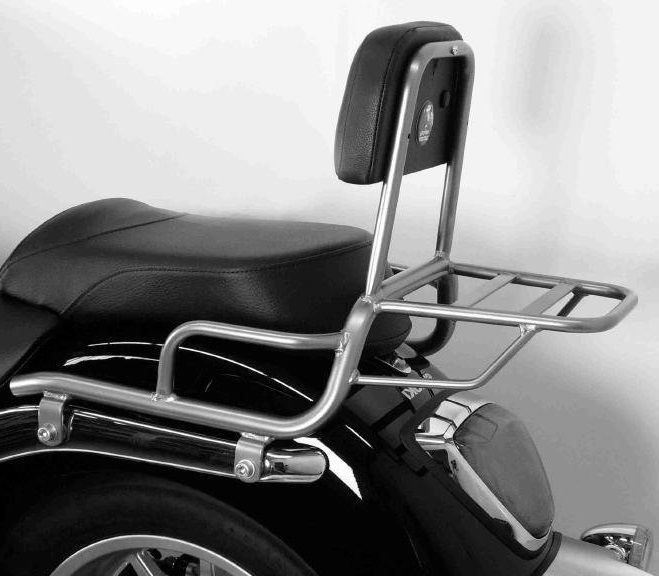 Hepco&Becker Sissybar with rack chrome for Suzuki C1800 Intruder