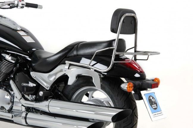 Hepco&Becker Sissybar with rack chrome for Suzuki M800 from 2010