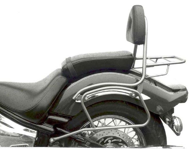 Hepco&Becker Sissybar with rack chrome for Yamaha XVS1100