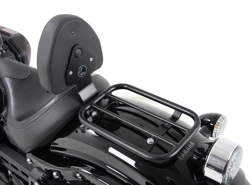 Hepco&Becker Solorack with backrest black for Yamaha XV950/R from 2013