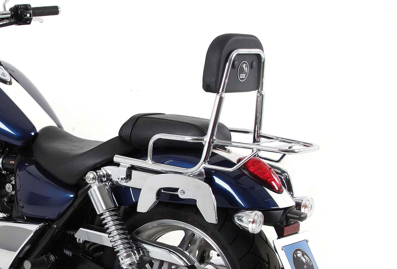 Hepco&Becker Sissybar with rack black for Triumph THUNDERBIRD 1600/ 1700
