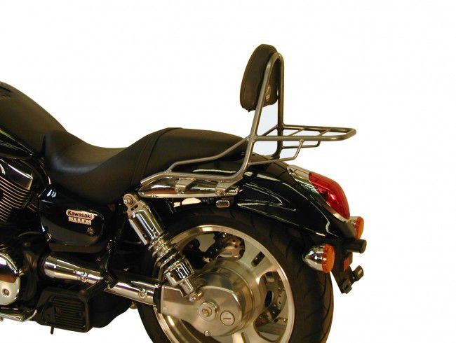 Hepco&Becker Sissybar with rack chrome for Honda VTX1800