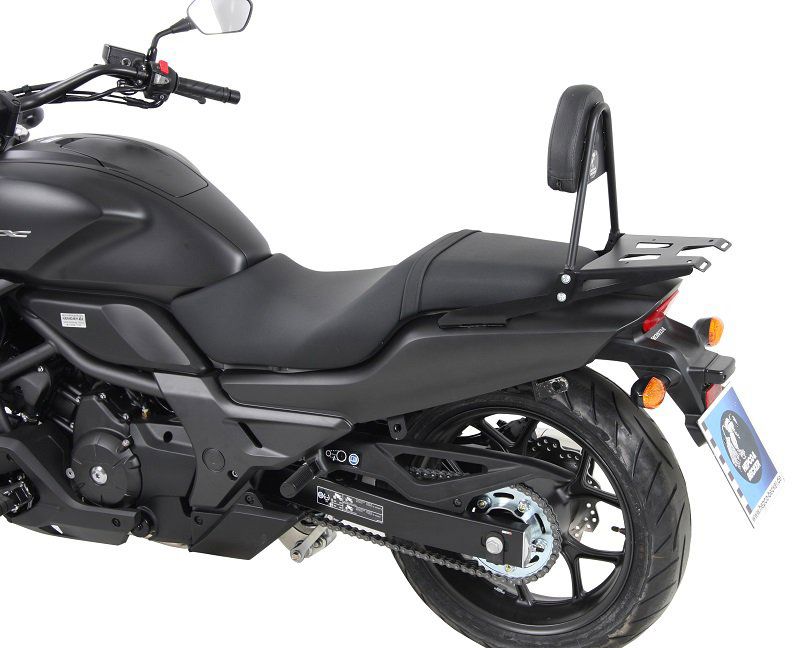 Hepco&Becker Sissybar with rack black for Honda CTX700/N from 2014