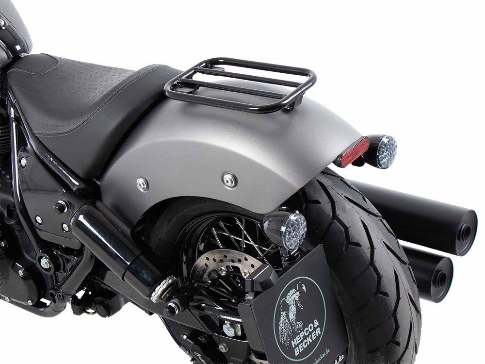 Hepco&Becker Solorack without backrest black for various Indian Chief models from 2022