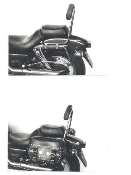 Hepco&Becker Bag carriers standard chrome for Honda VF750C from 1993