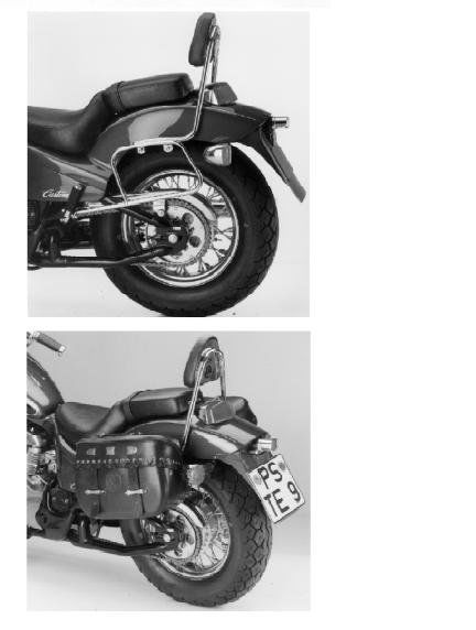 Hepco&Becker Bag carriers standard chrome for Honda VT600C from 1992