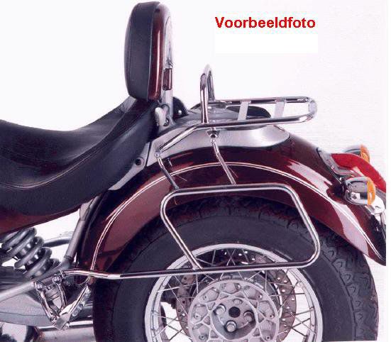 Hepco&Becker Bag carriers standard chrome for Kawasaki EN500 from 1990 to 1995