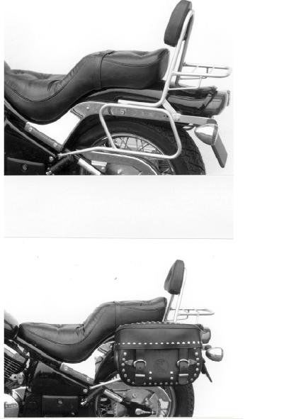 Hepco&Becker Bag carriers standard chrome for Kawasaki VN800