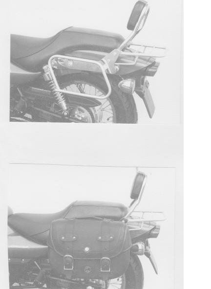 Hepco&Becker Bag carriers standard chrome for Kawasaki EL125