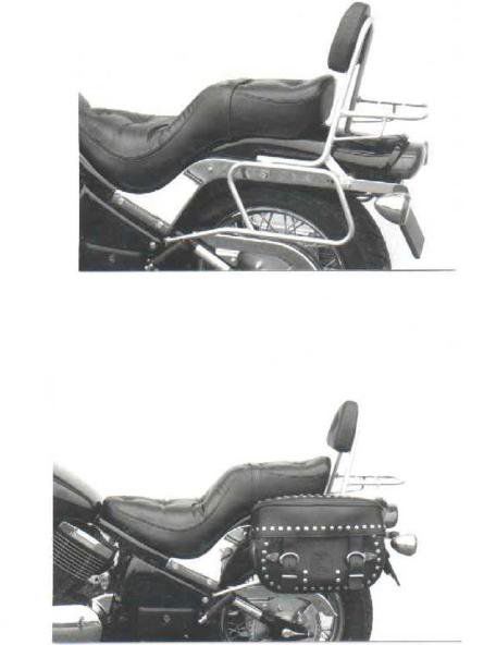 Hepco&Becker Bag carriers standard black for Kawasaki VN800 DRIFTER