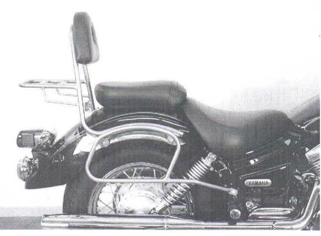 Hepco&Becker Bag carriers standard chrome for Yamaha XVS125/ XVS250
