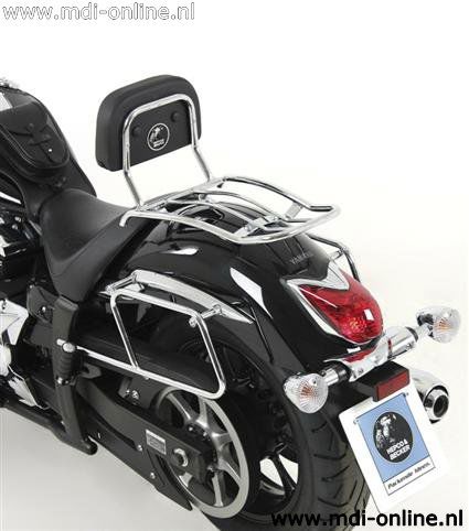Hepco&Becker Bag carriers standard chrome for Yamaha XVS950A Midnight Star from 2009