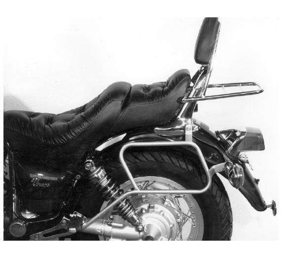 Hepco&Becker Bag carriers standard chrome for Yamaha XV750 and XV1100 from 1992