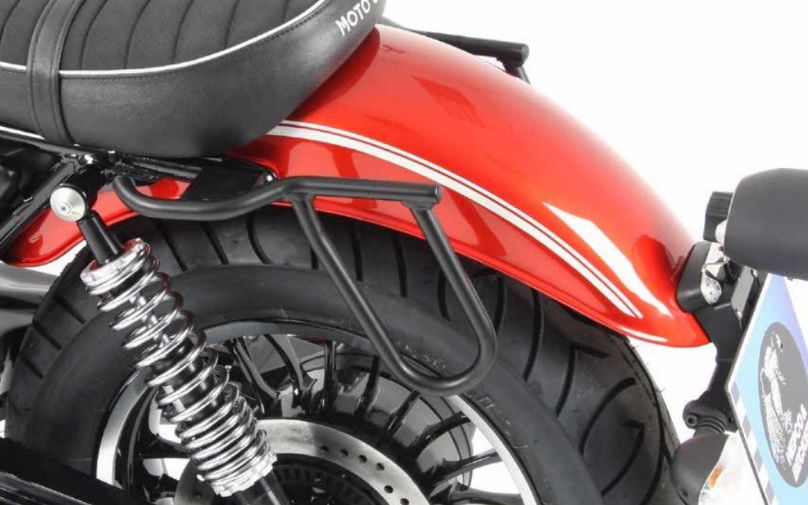 Hepco&Becker Bag Carriers Cutout black for Moto Guzzi V9 Roamer 2016