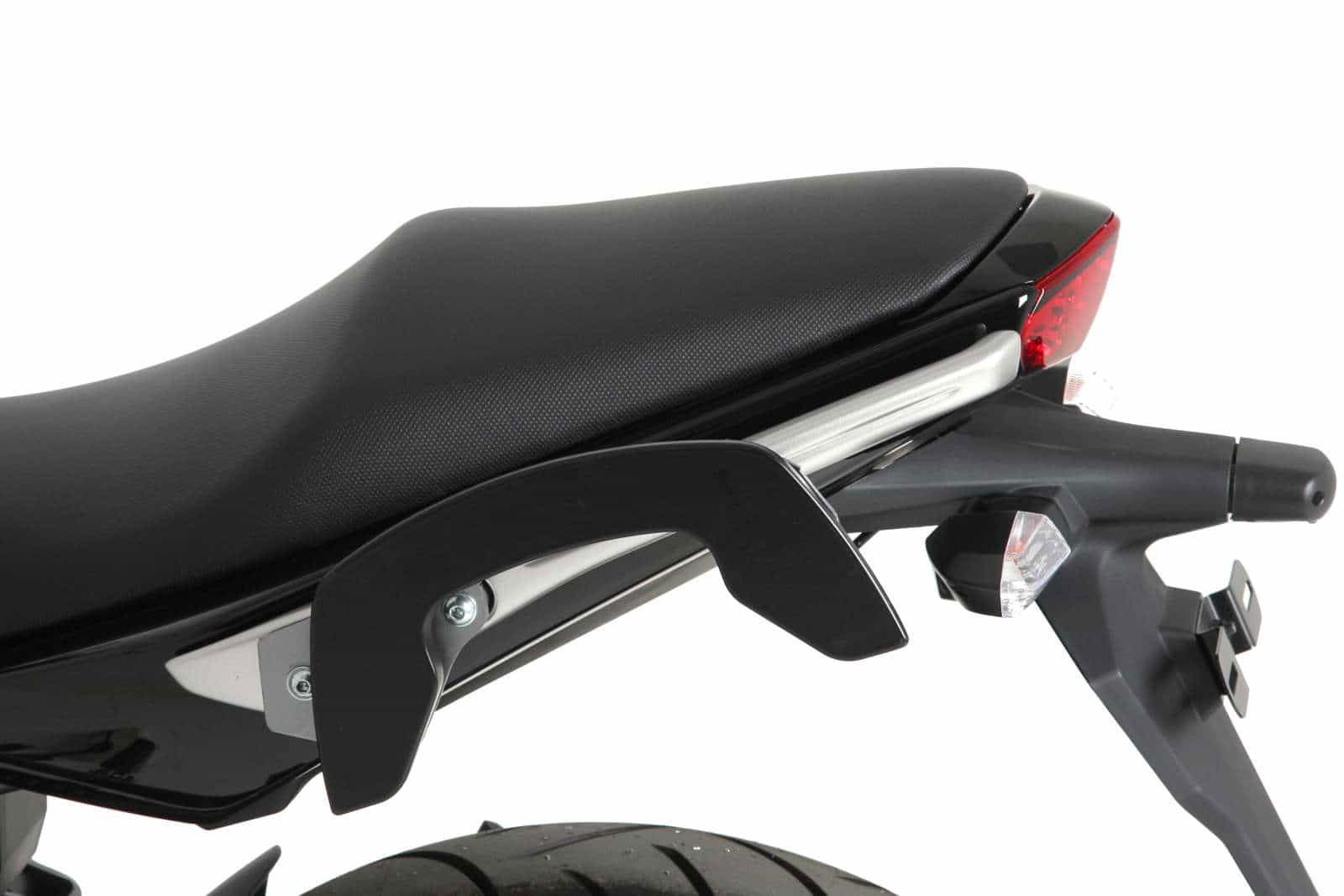 Hepco & Becker C-Bow pannier rack set black for Kawasaki ER-6N/F from 2009 to 2011