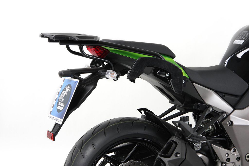 Hepco & Becker C-Bow pannier rack set black for Kawasaki Z1000SX from 2011 to 2014