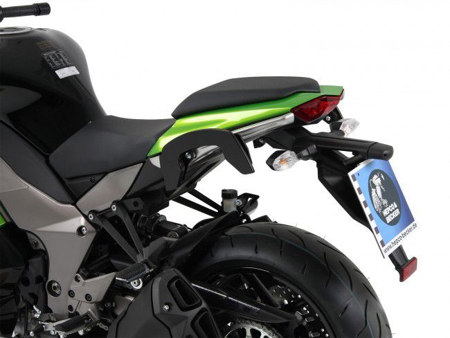 Hepco & Becker C-Bow pannier rack set black for Kawasaki Z1000SX from 2017 to 2019