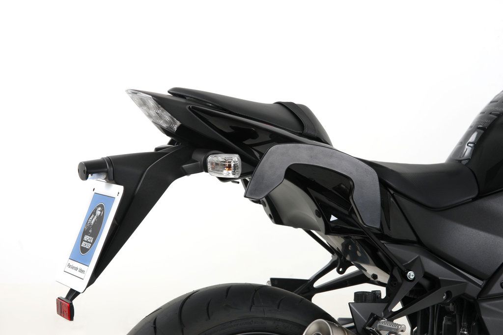 Hepco & Becker C-Bow pannier rack set black for Kawasaki Z750 from 2007 to 2012 / Z750R from 2011 to 2012