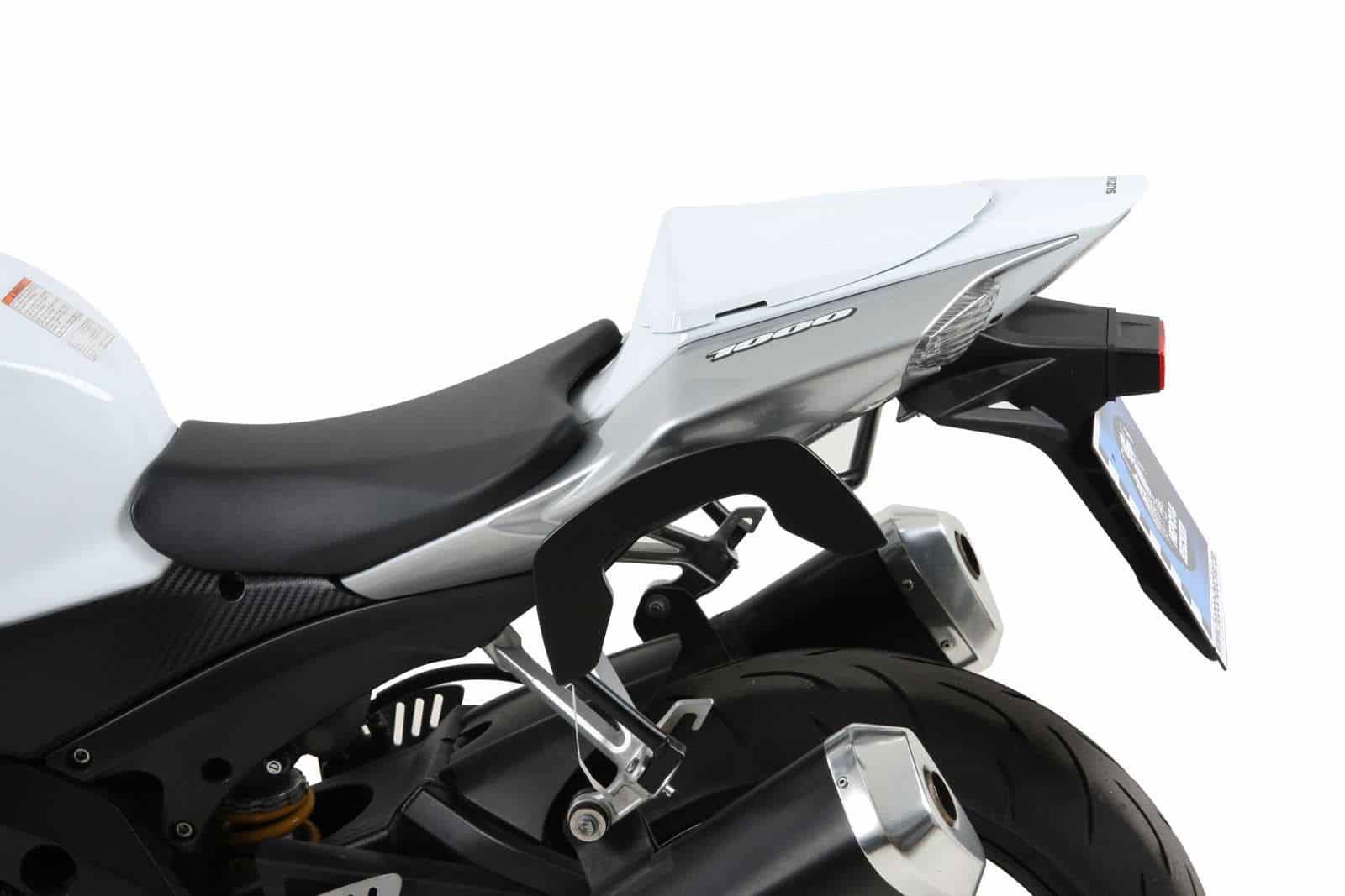 Hepco & Becker C-Bow pannier rack set black Lock-it for Suzuki GSX-R1000 07-08