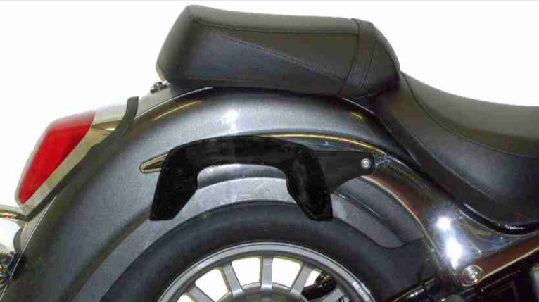 Hepco & Becker C-Bow custom pannier rack set black for Suzuki C800/ VL800LC Intruder