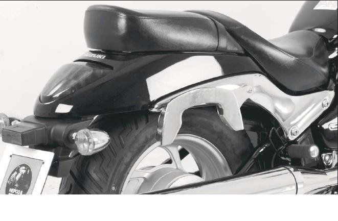 Hepco & Becker C-Bow custom pannier rack set chrome for Suzuki M800 from 2010