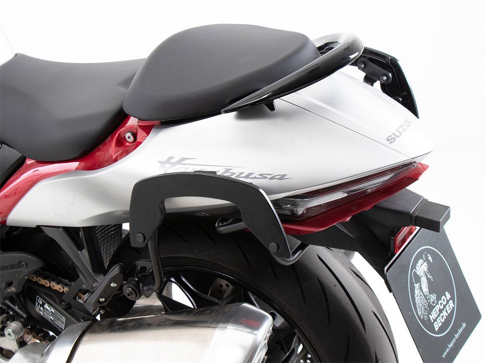 Hepco & Becker C-Bow pannier rack set black for Suzuki GSX-R1300 from 2021
