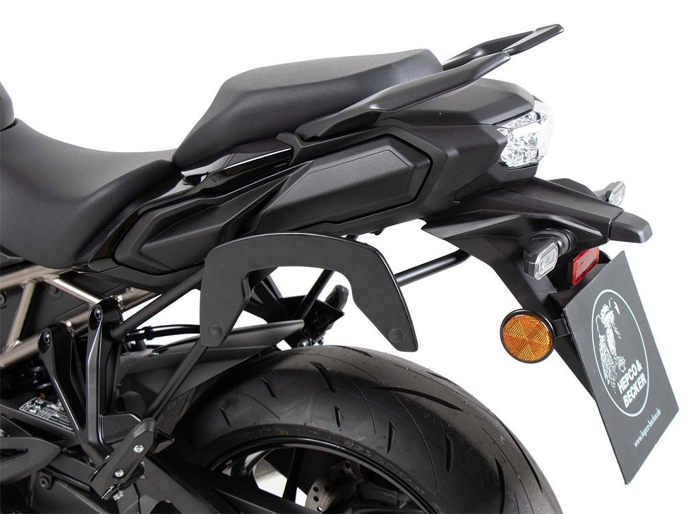 Hepco & Becker C-Bow pannier rack set black for Suzuki GSX-S1000GT from 2022