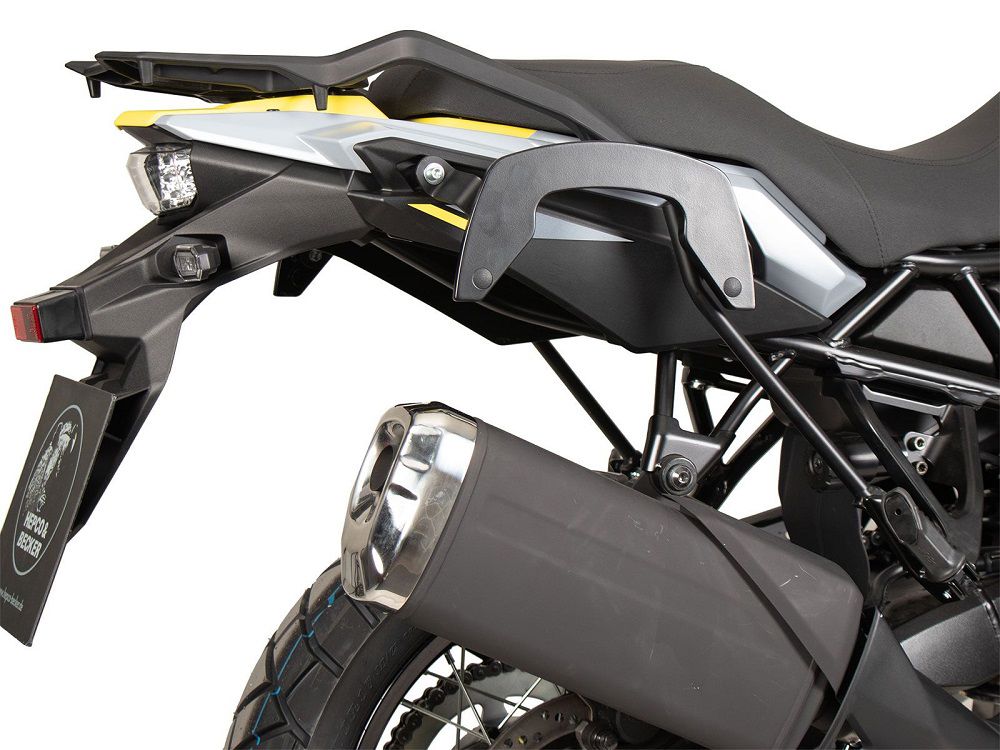 Hepco & Becker C-Bow pannier rack set black for Suzuki V-Strom 800 DE from 2023