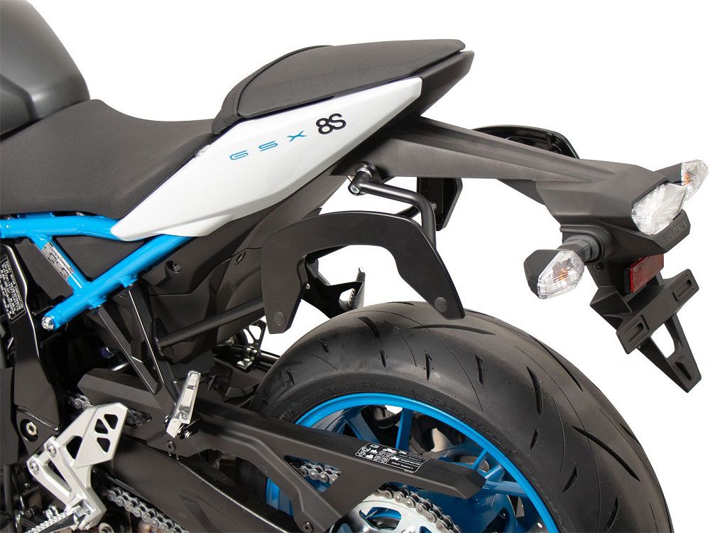 Hepco & Becker C-Bow pannier rack set black for Suzuki GSX-8S from 2023