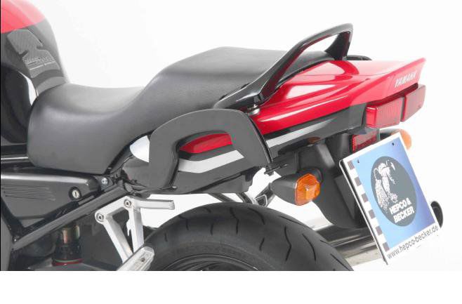 Hepco & Becker C-Bow pannier rack set black for Yamaha FZS600 from 2000 to 2003