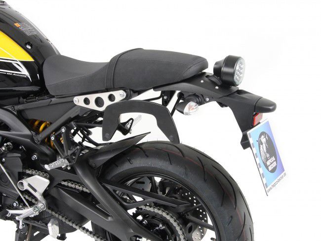 Hepco & Becker C-Bow pannier rack set black for Yamaha XSR900 from 2016 to 2021