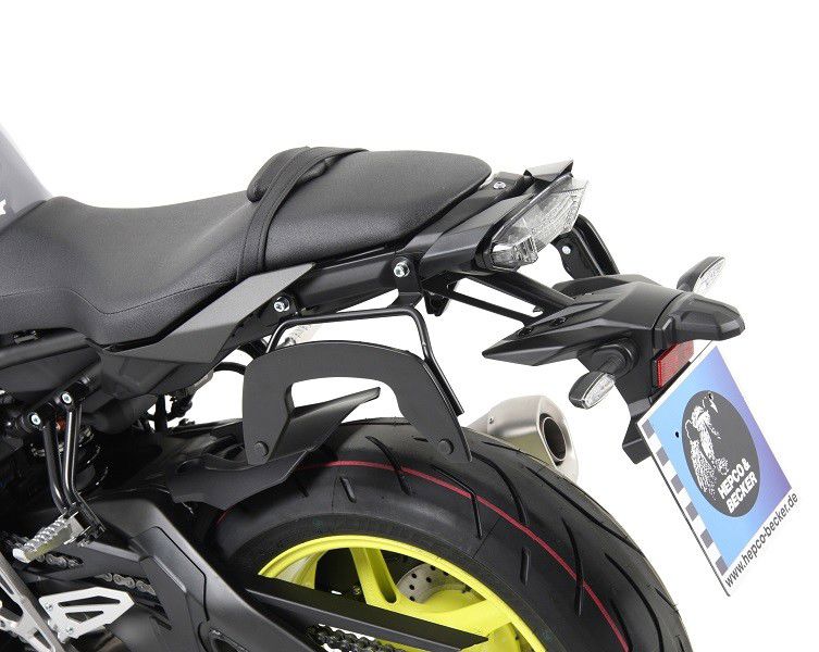 Hepco & Becker C-Bow pannier rack set anthracite for Yamaha MT-10 from 2016 to 2021