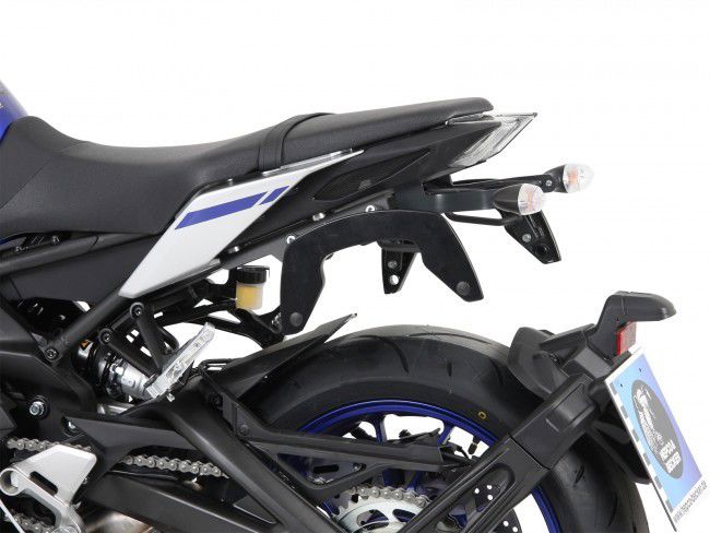 Hepco & Becker C-Bow pannier rack set anthracite for Yamaha MT-09 from 2017 to 2020