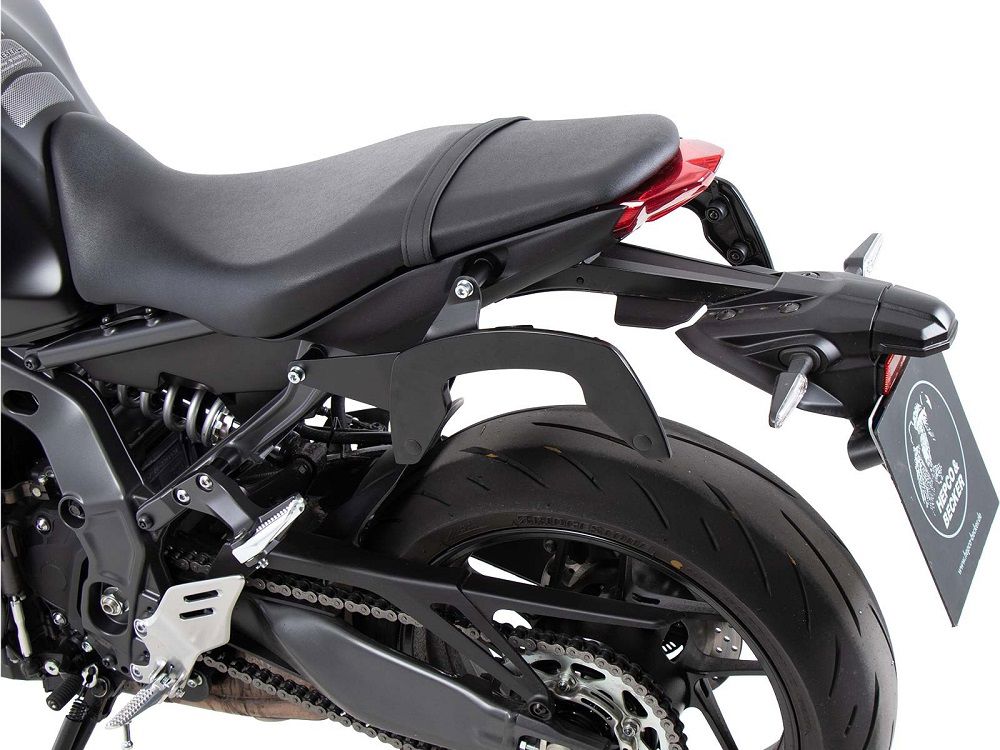 Hepco & Becker C-Bow pannier rack set black for Yamaha MT-09/SP from 2021 to 2023