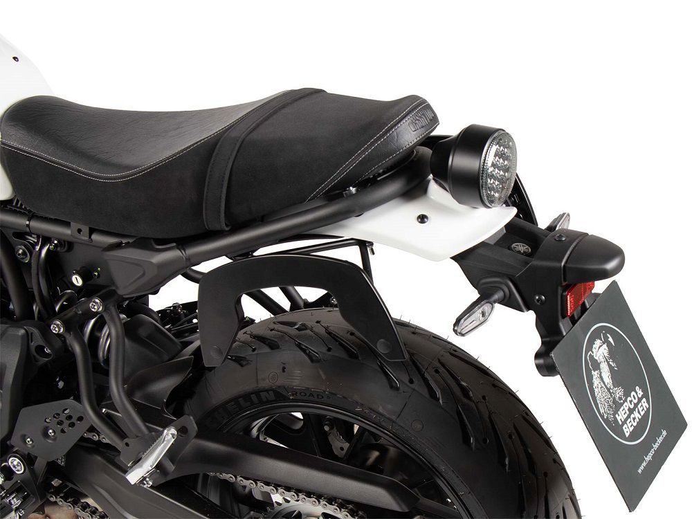 Hepco & Becker C-Bow pannier rack set black for Yamaha XSR700 / Xtribute from 2022