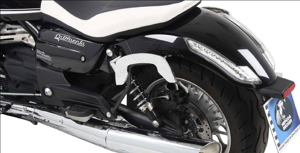 Hepco & Becker C-Bow pannier rack set chrome for Moto Guzzi California 1400 Custom / Touring from 2014