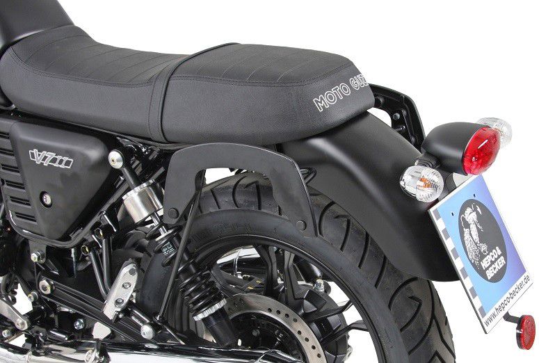 Hepco & Becker C-Bow pannier rack set black for Moto Guzzi V7 II from 2015 to 2016