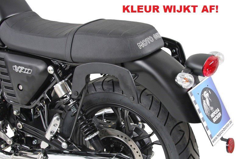 Hepco & Becker C-Bow pannier rack set chrome for Moto Guzzi V7 II from 2015