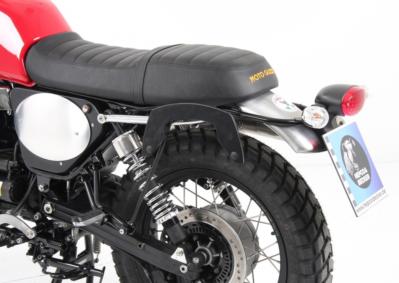 Hepco & Becker C-Bow pannier rack set black for Moto Guzzi V7 II Stornello/ Scrambler from 2016