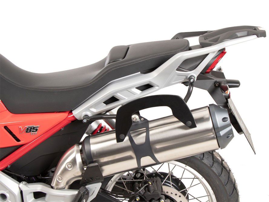 Hepco & Becker C-Bow pannier rack set black for Moto Guzzi V85TT / Strada / Travel from 2024